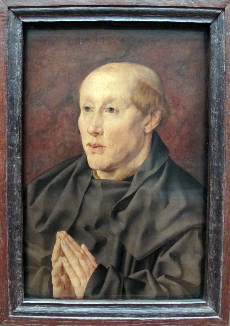 Retrato de um beneditino - Jan Gossaert