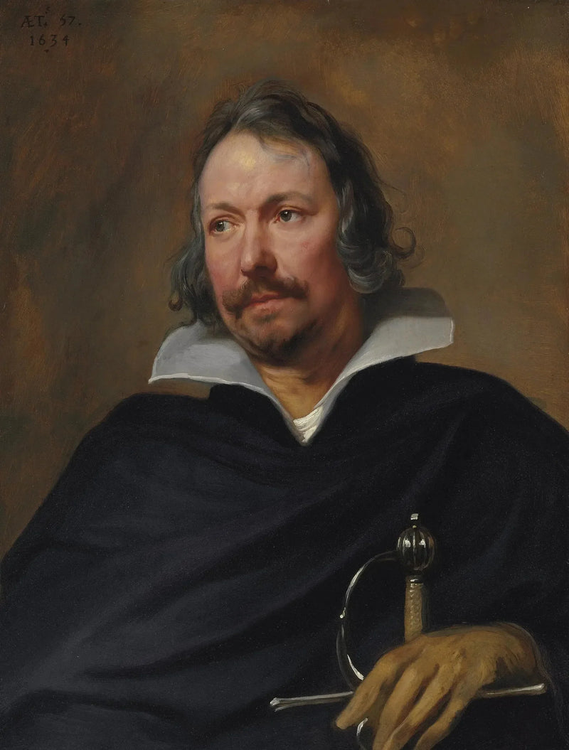 Retrato de um cavaleiro - Antoine van Dyck