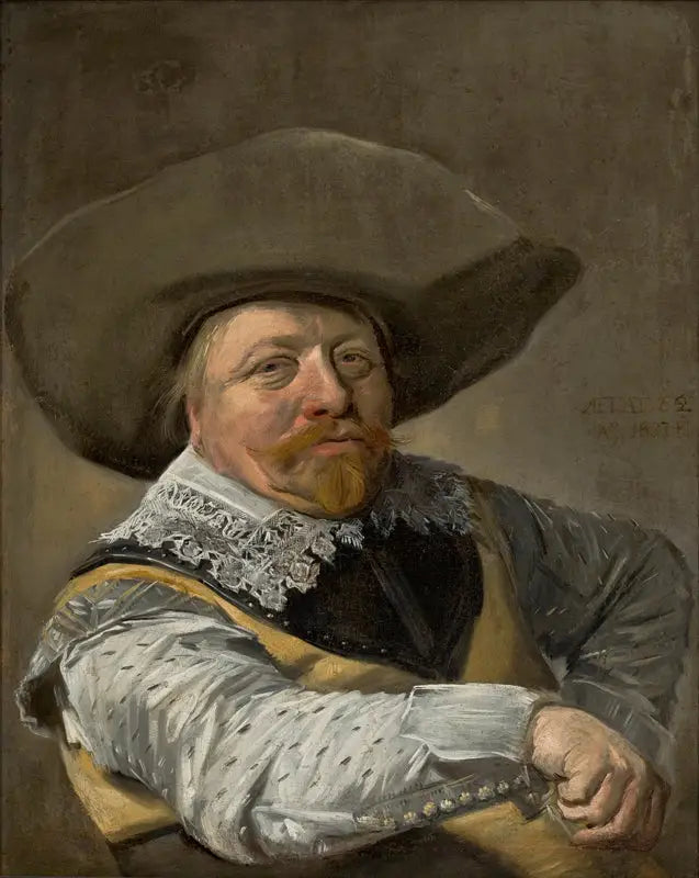 Retrato de um cavaleiro - Frans Hals