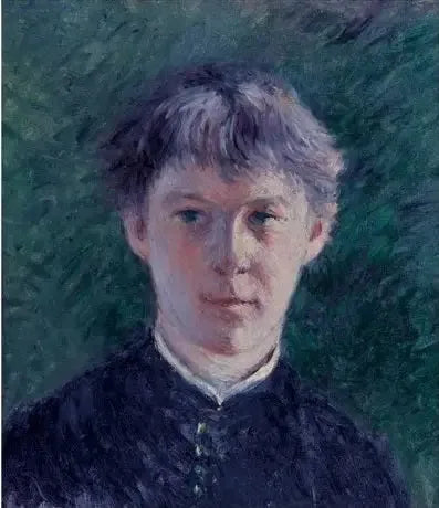 Retrato de um colegial - Gustave Caillebotte