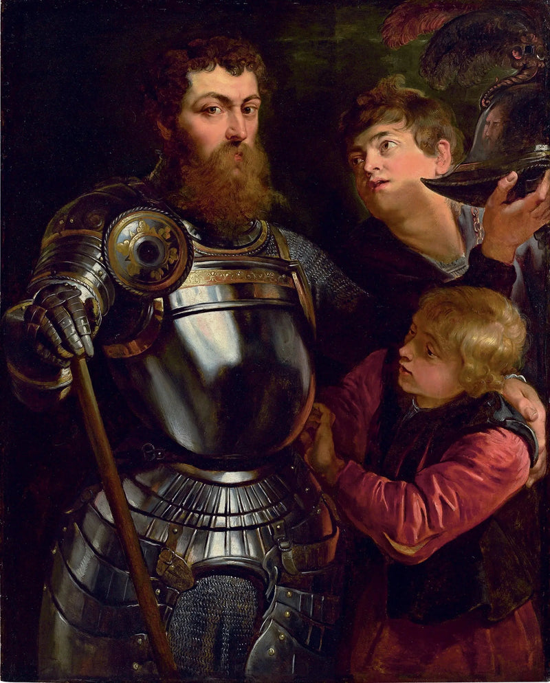 Retrato de um comandante - Peter Paul Rubens