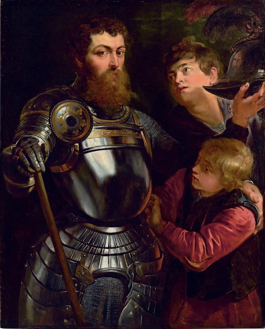 Retrato de um comandante - Peter Paul Rubens