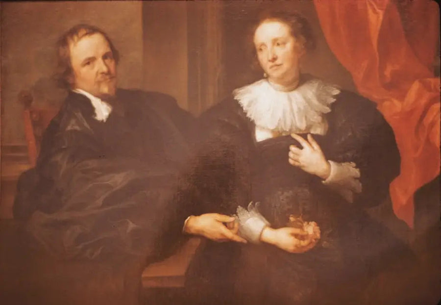 Retrato de um casal - Antoine van Dyck