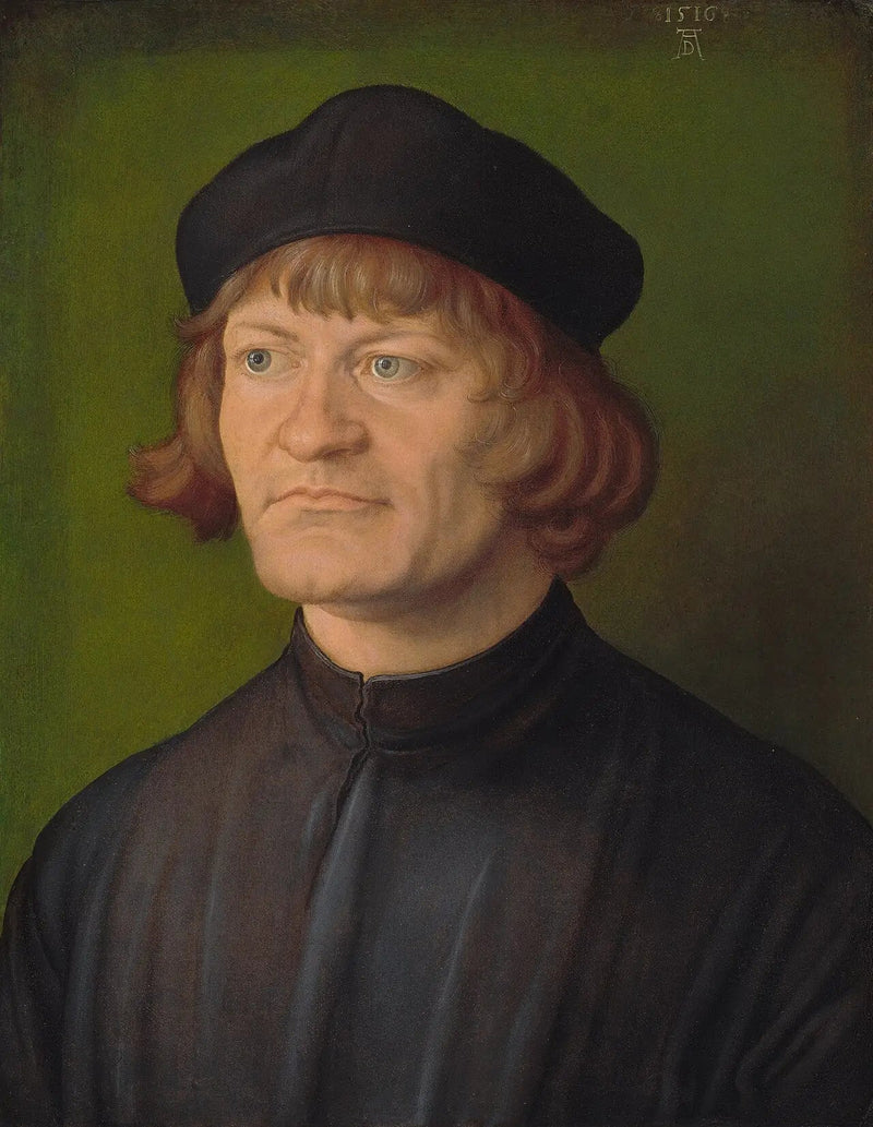 Retrato de um clérigo (Johann Dorsch?) - Albrecht Dürer