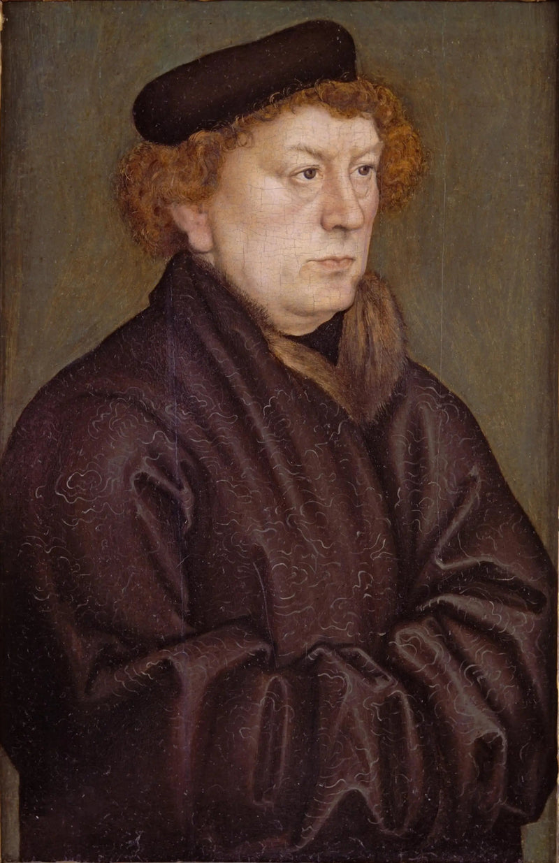 Retrato de um erudito - Lucas Cranach, o Velho