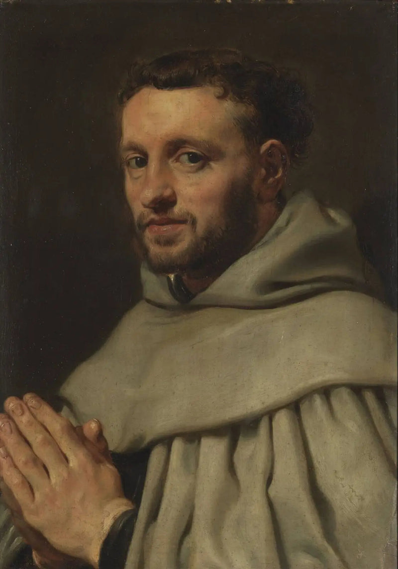 Retrato de um irmão carmelita (Gaspar Rinckens?) - Peter Paul Rubens