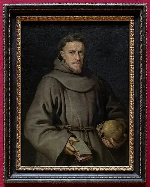 Retrato de um irmão franciscano - Peter Paul Rubens