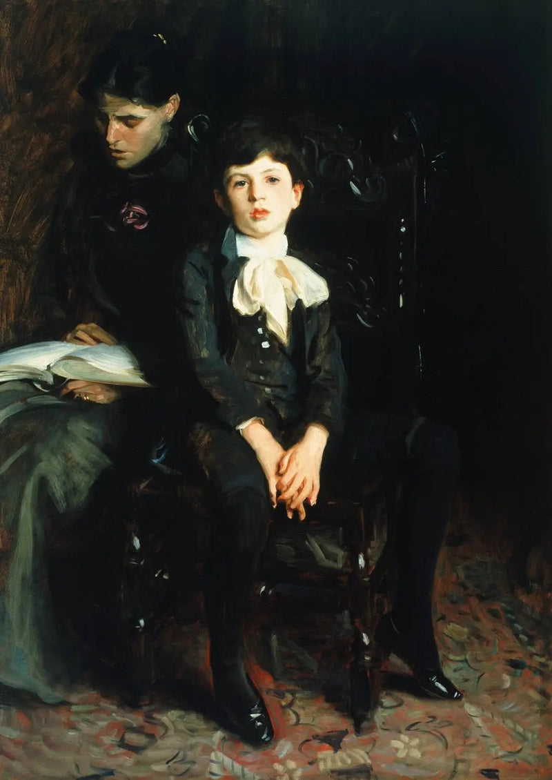 Retrato de um garoto - John Singer Sargent