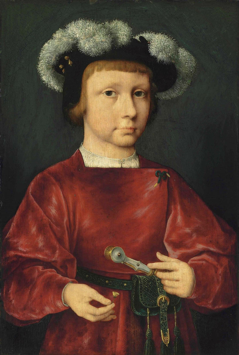 Retrato de um menino - Joos van Cleve
