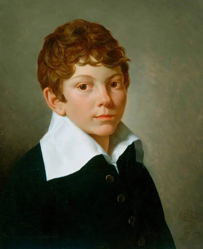 Retrato de um menino - Louis-Léopold Boilly