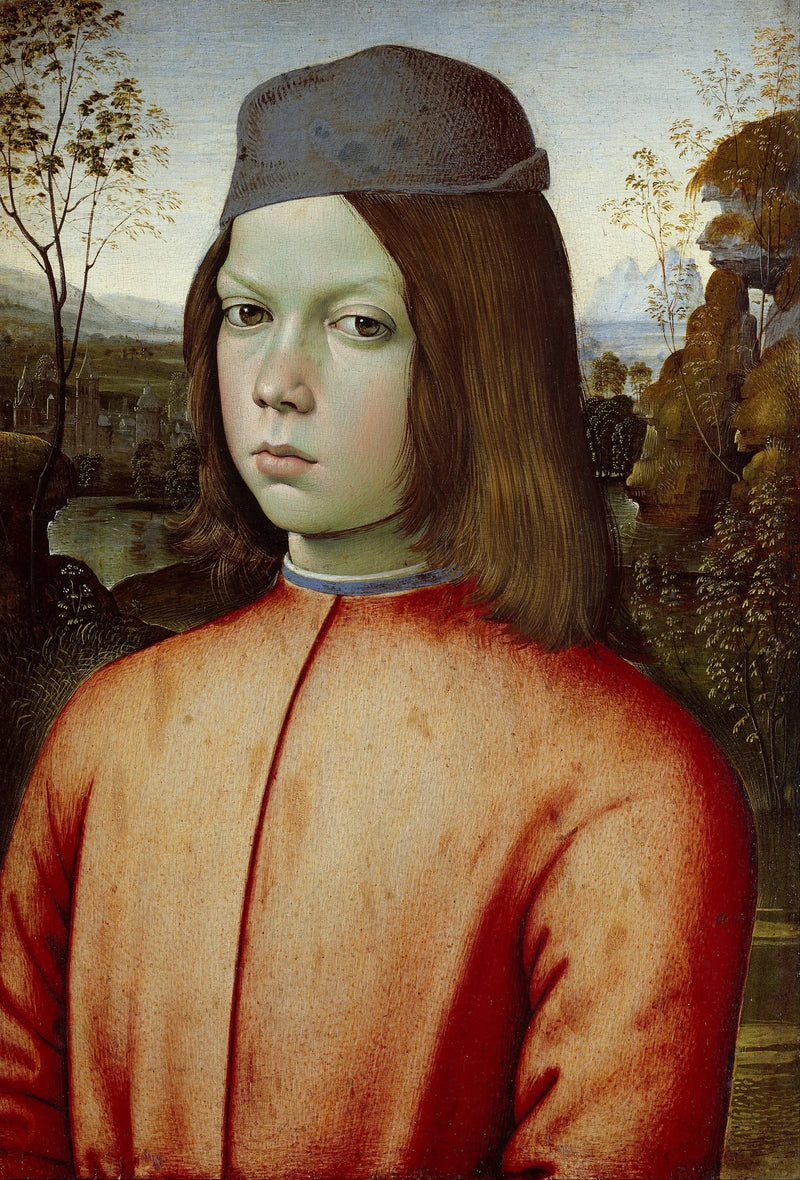 Retrato de um menino - Pinturicchio