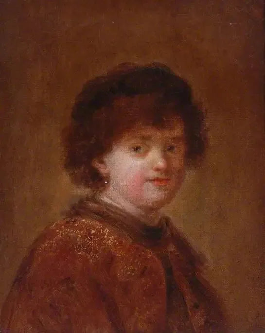 Portrait d'un garçon - Rembrandt image 1 reproduction d’œuvre d’art à l’huile