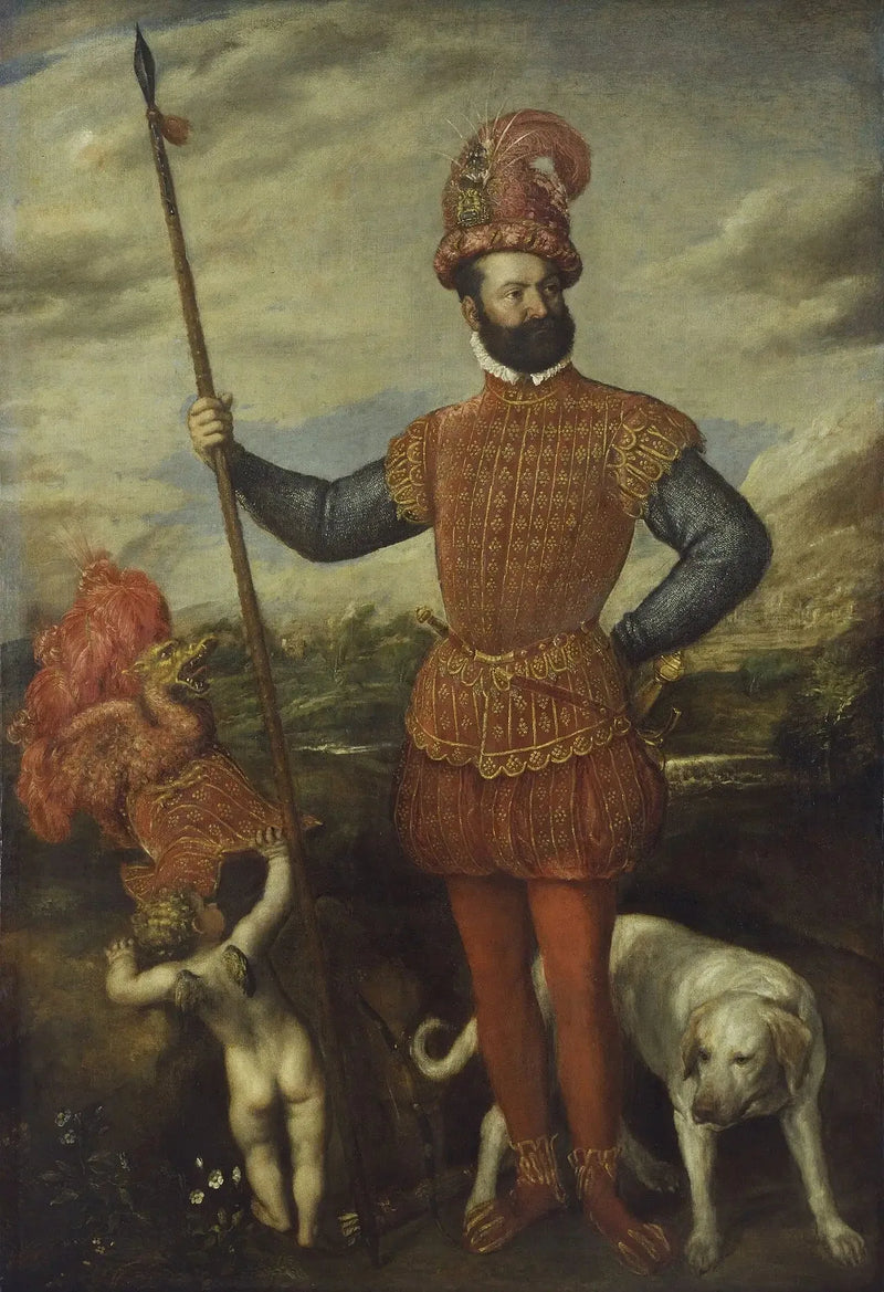 Retrato de um general - Titian