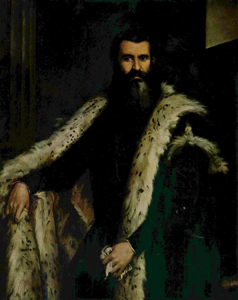 Retrato de um cavalheiro com pele - Paul Véronèse