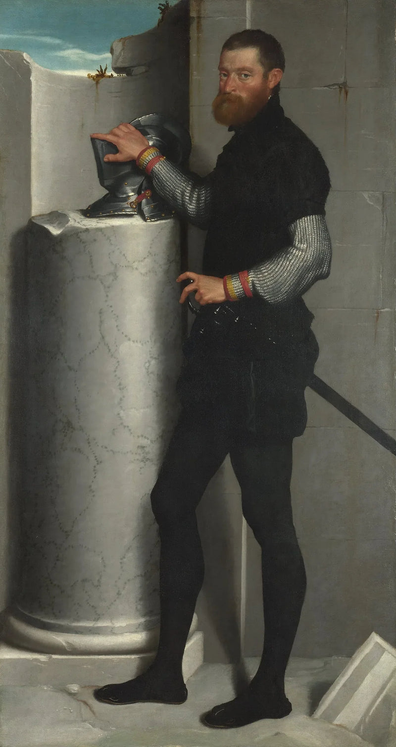Retrato de um gentil-homem - Giovanni Battista Moroni
