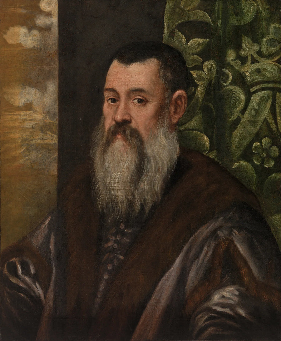 Retrato de um gentil-homem - Jacopo Tintoretto