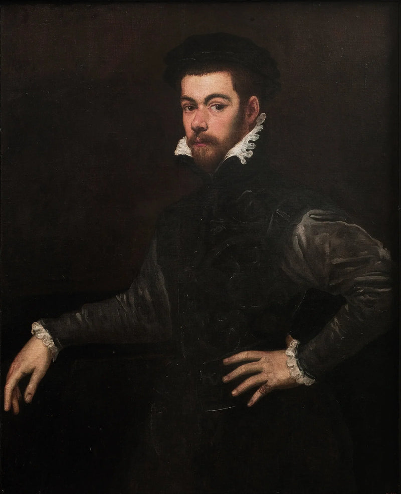 Retrato de um gentil-homem - Jacopo Tintoretto