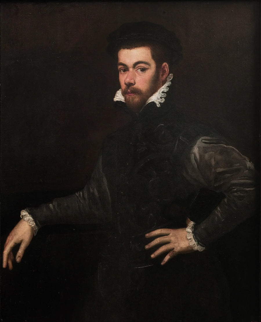 Retrato de um gentil-homem - Jacopo Tintoretto
