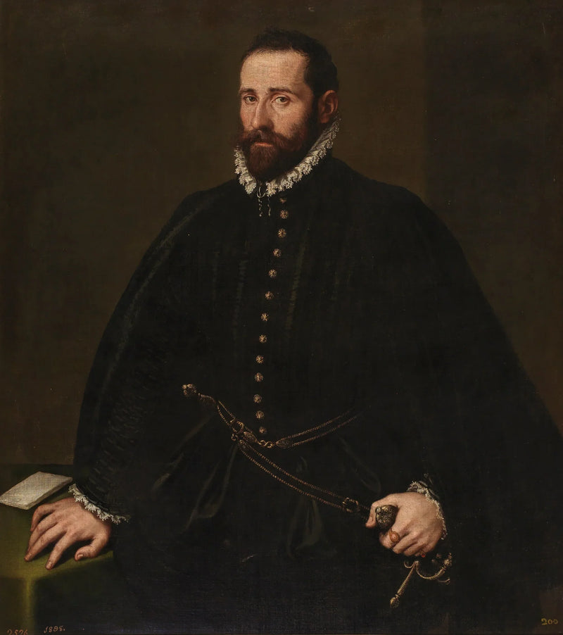 Retrato de um gentil-homem - Jacopo Tintoretto