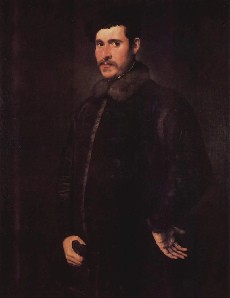 Retrato de um gentil-homem - Jacopo Tintoretto