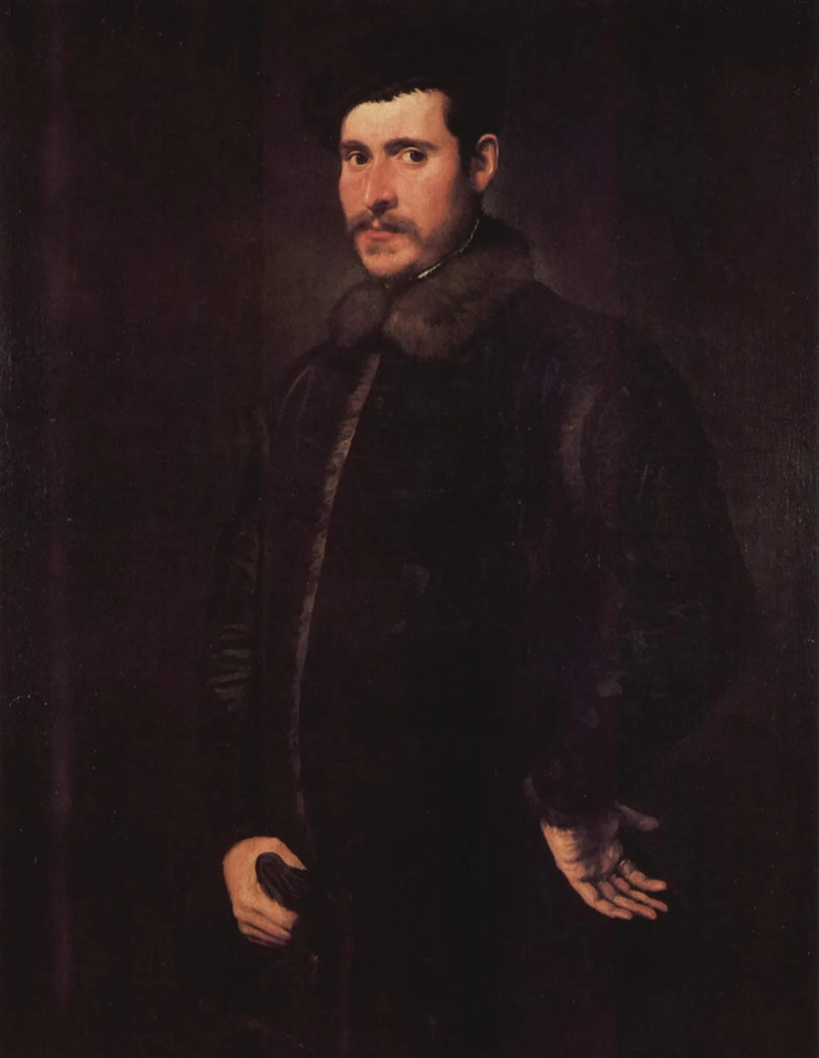 Retrato de um gentil-homem - Jacopo Tintoretto