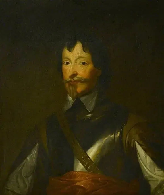 Retrato de um cavalheiro usando uma armadura - Antoine van Dyck