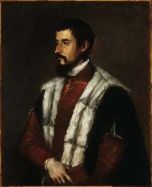 Retrato de um cavalheiro - Titian