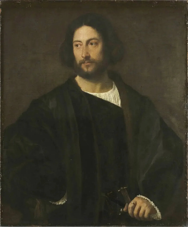 Retrato de um cavalheiro - Titian
