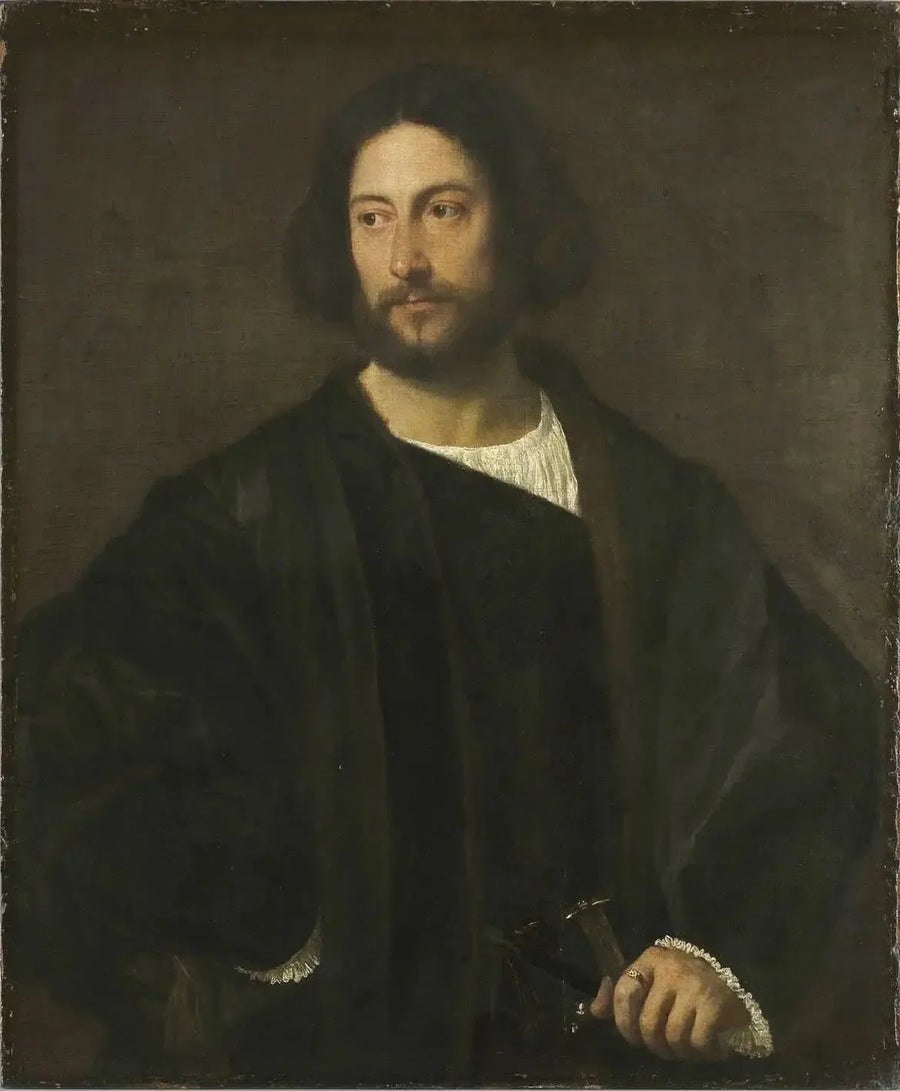 Retrato de um cavalheiro - Titian