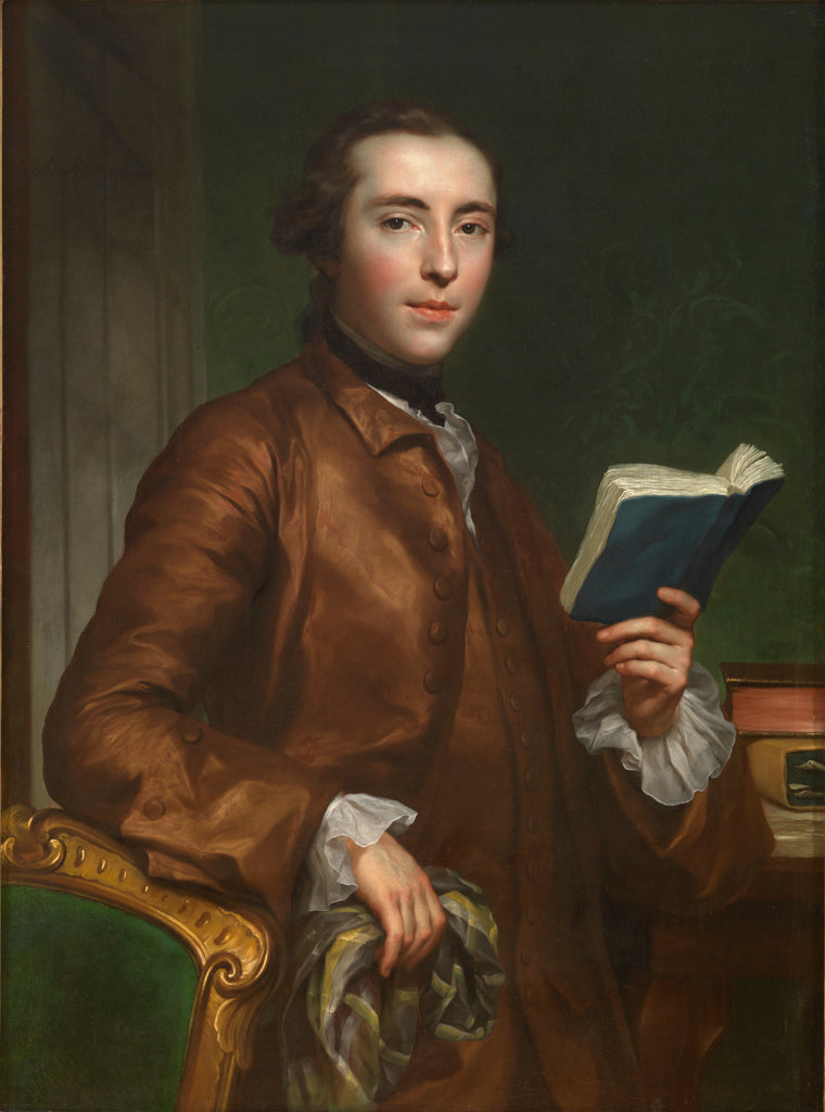 Retrato de um cavalheiro inglês - Anton Raphael Mengs