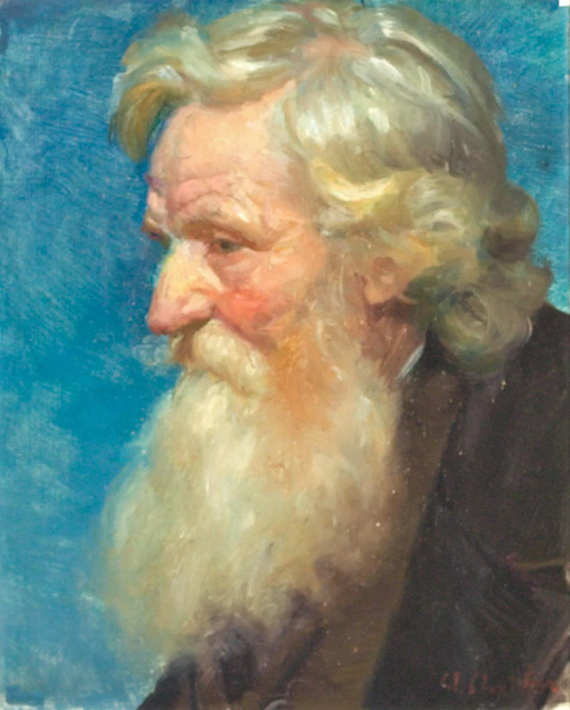 Retrato de um cavalheiro. - Anna Ancher