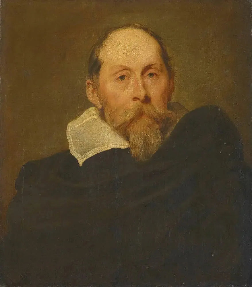 Retrato de um homem de barba loira - Antoine van Dyck