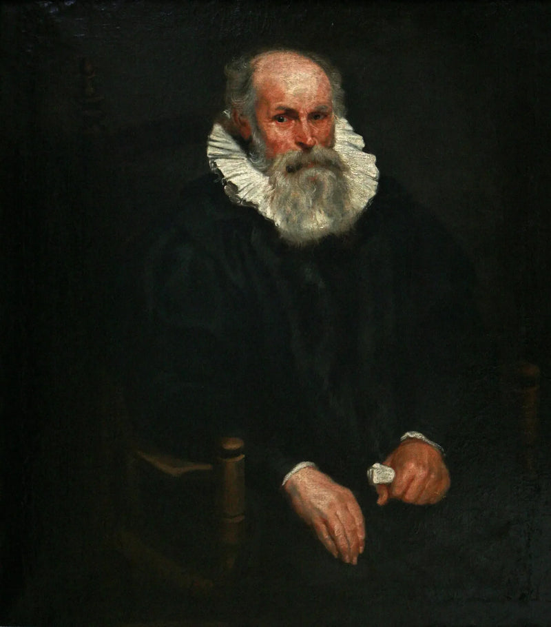 Retrato de um homem idoso - Antoine van Dyck
