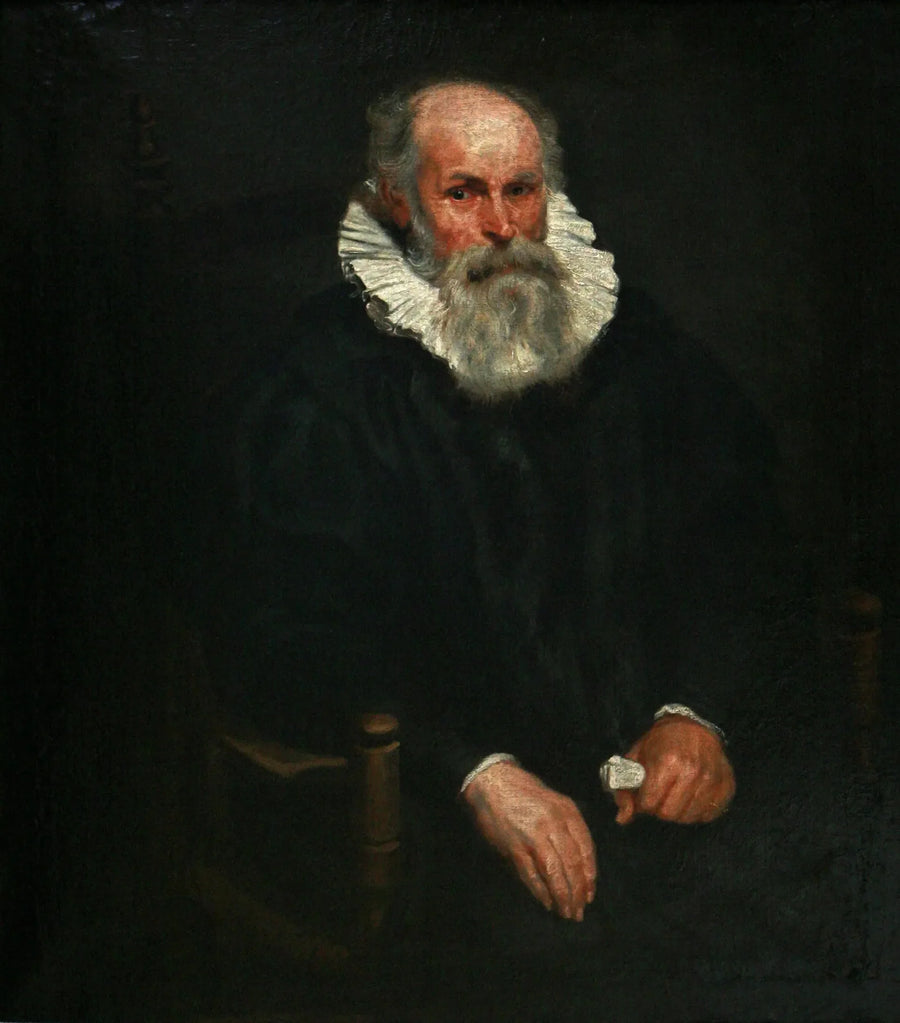 Retrato de um homem idoso - Antoine van Dyck