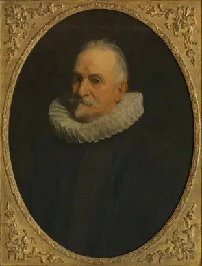 Retrato de um homem idoso, - Antoine van Dyck