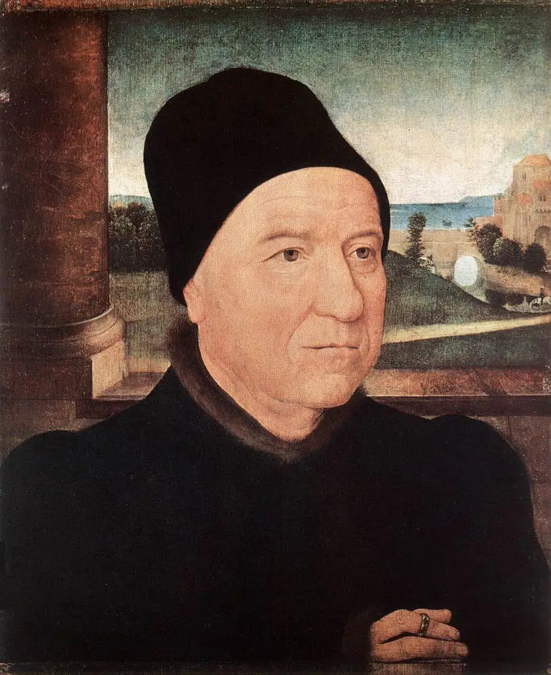 Retrato de um homem idoso - Hans Memling