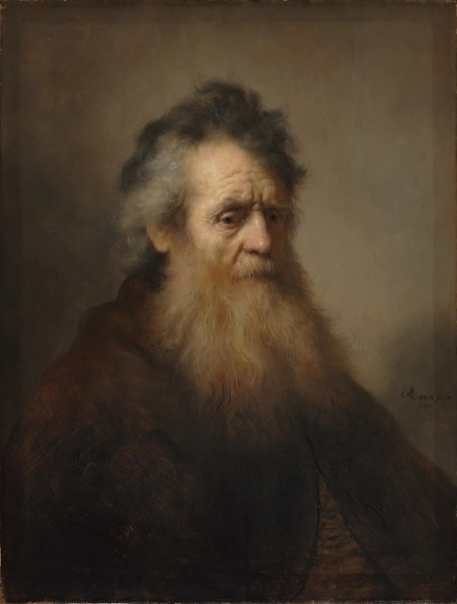 Retrato de um homem idoso - Rembrandt