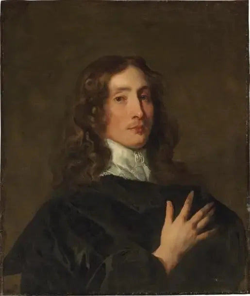 Retrato de um homem (anteriormente chamado John Milton) - Antoine van Dyck