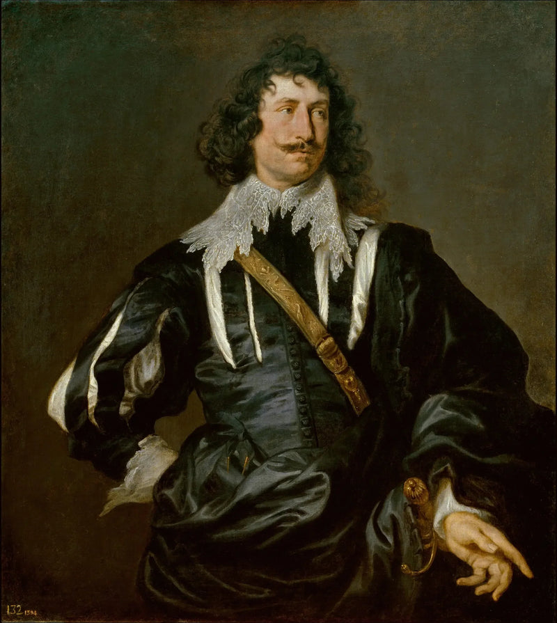 Retrato de um Homem - Antoine van Dyck