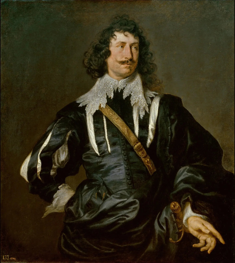 Retrato de um Homem - Antoine van Dyck
