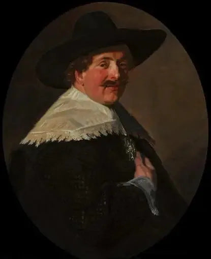 Retrato de um homem sentado - Frans Hals
