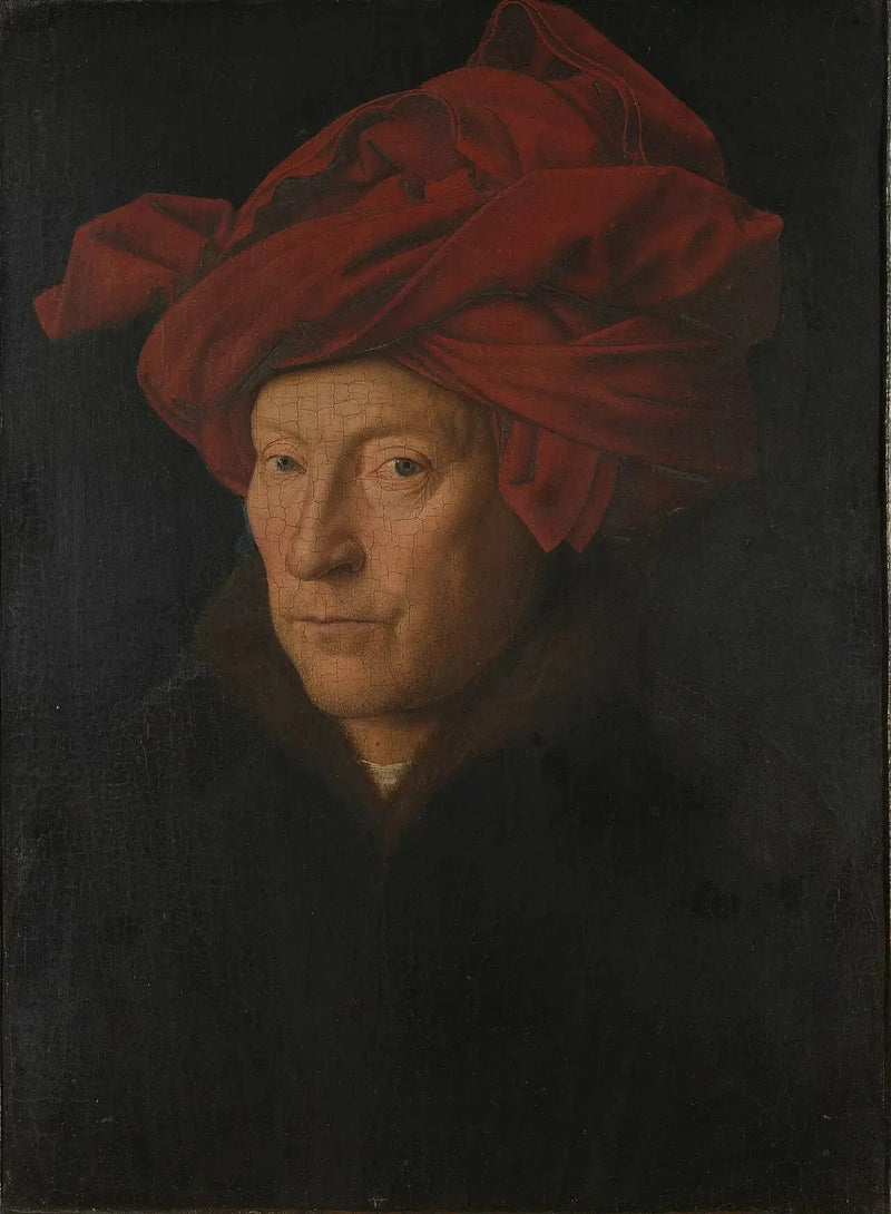 Retrato de um homem (auto-retrato?) - Jan van Eyck