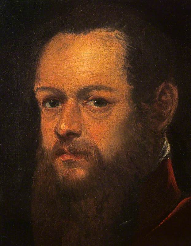 Retrato de um homem barbudo - Jacopo Tintoretto