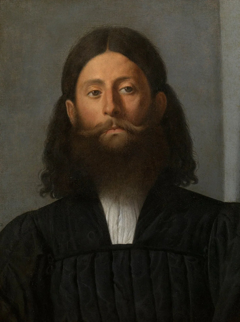 Retrato de um homem barbudo - Lorenzo Lotto