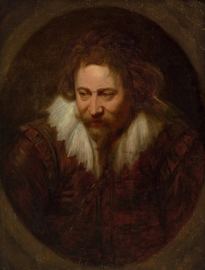 Retrato de um homem, tradicionalmente conhecido como Pierre Paul Rubens - Antoine van Dyck
