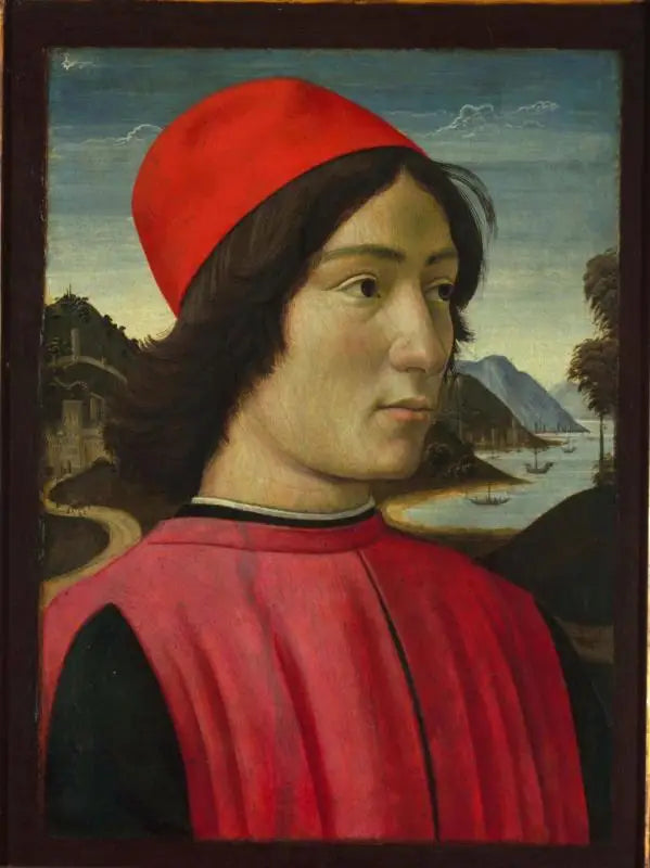 Retrato de um homem - Domenico Ghirlandaio