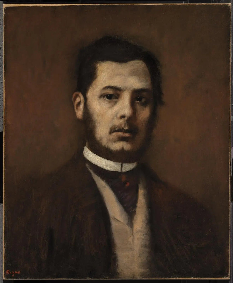 Retrato de um homem - Edgar Degas
