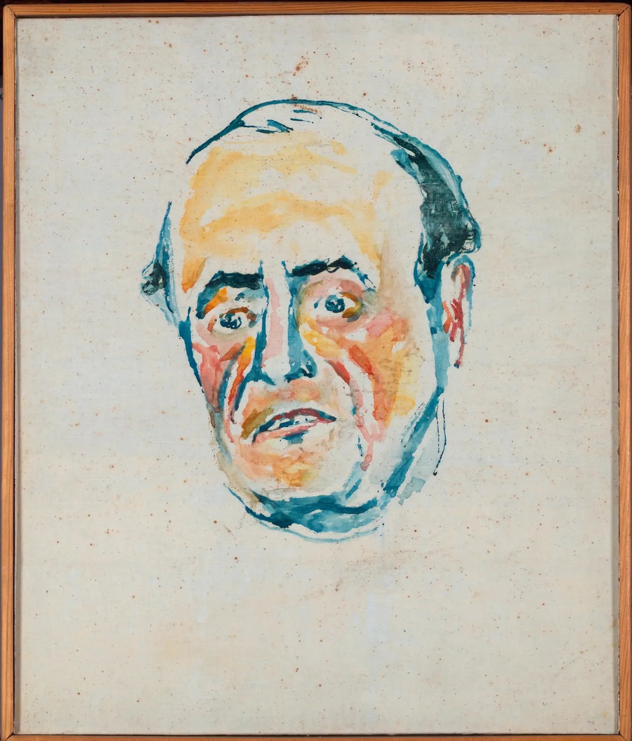 Retrato de um homem - Edvard Munch