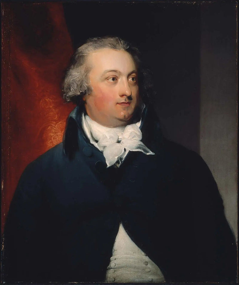 Retrato de um homem com casaco azul - Thomas Lawrence
