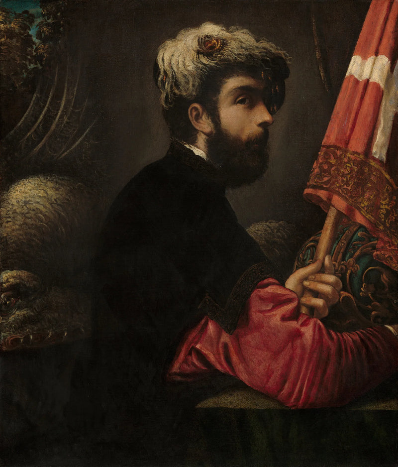 Retrato de um homem em São Jorge - Jacopo Tintoretto